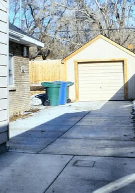 A Backyard Before Landscape Design Transformation