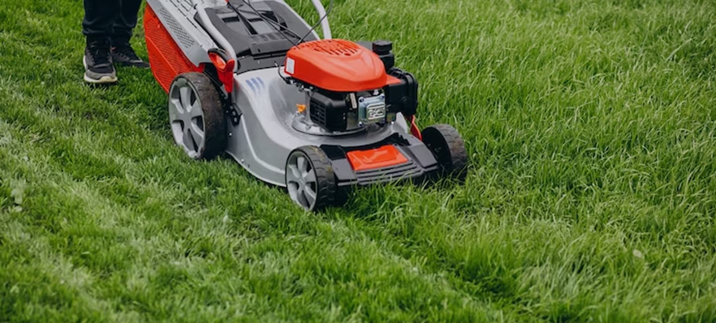A lawn mower
